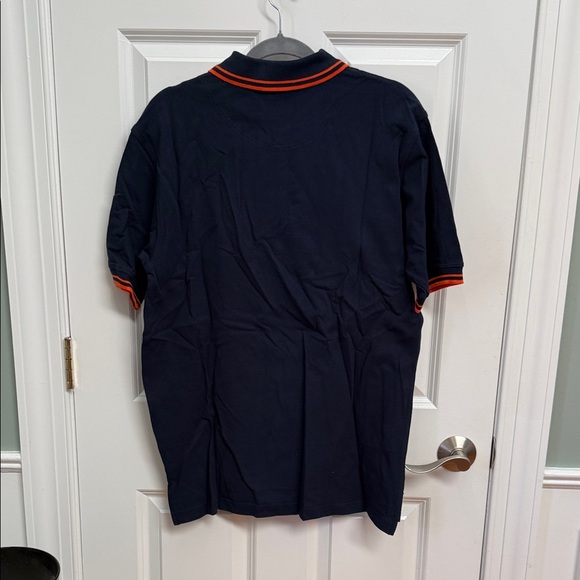 Syracuse Navy Blue Polo Shirt with Orange Accents - Picture 3 of 3